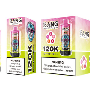 Bang Legend 120K Strawberry Kiwi/Strawberry Banana/Lychee Ice/Watermelon Berry/Passion Fruit Mango
