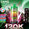 Bang Legend 120K Strawberry Kiwi/Blueberry Watermelon/Bear Fudge/Blueberry Bubble Gum/Sour Mango Pineapple
