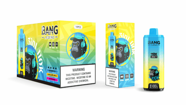 Bang Legend 110K Energy Drink/Apple Grape/Mango Peach Apricot
