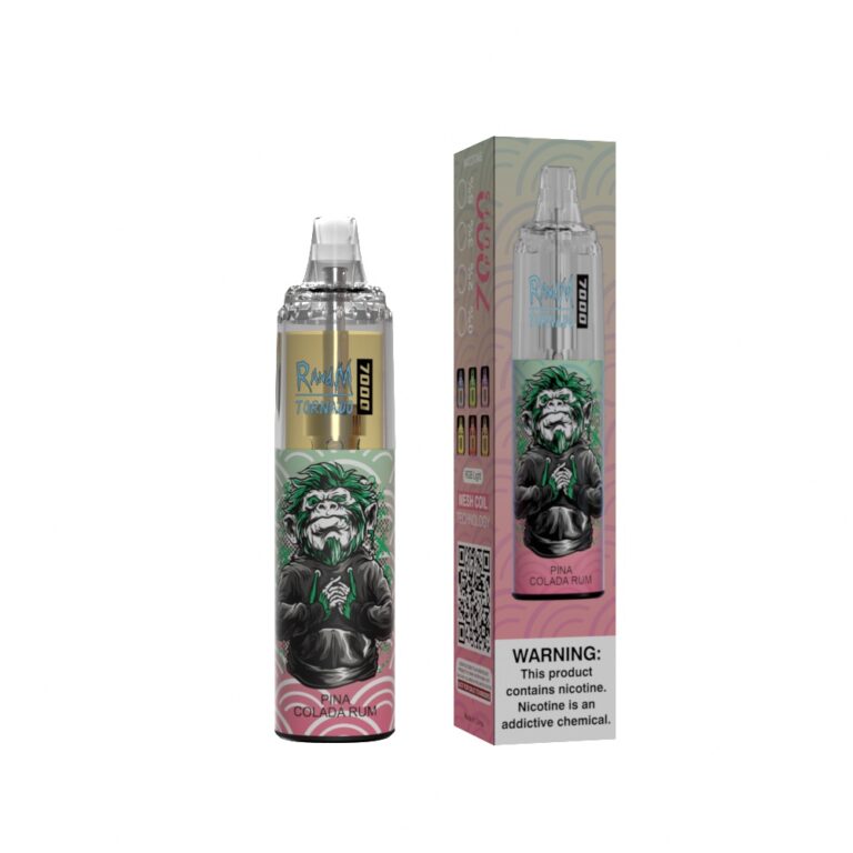 RandM Tornado 7000 Pina Colada Rum – Bild 2