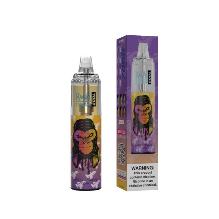 RandM Tornado 7000 Apple Peach Pear – Bild 2