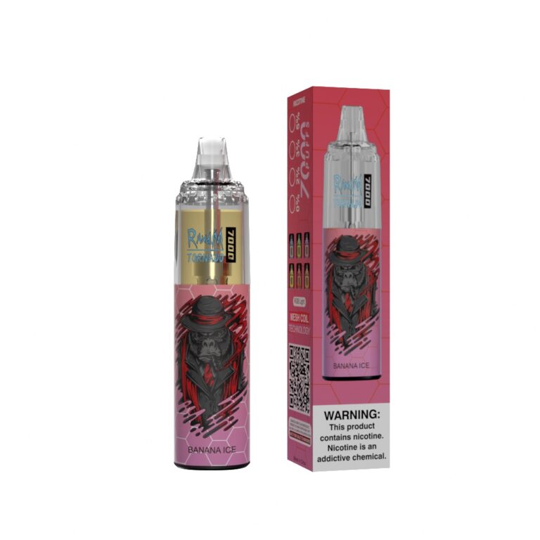 RandM Tornado 7000 Banana Ice – Bild 2