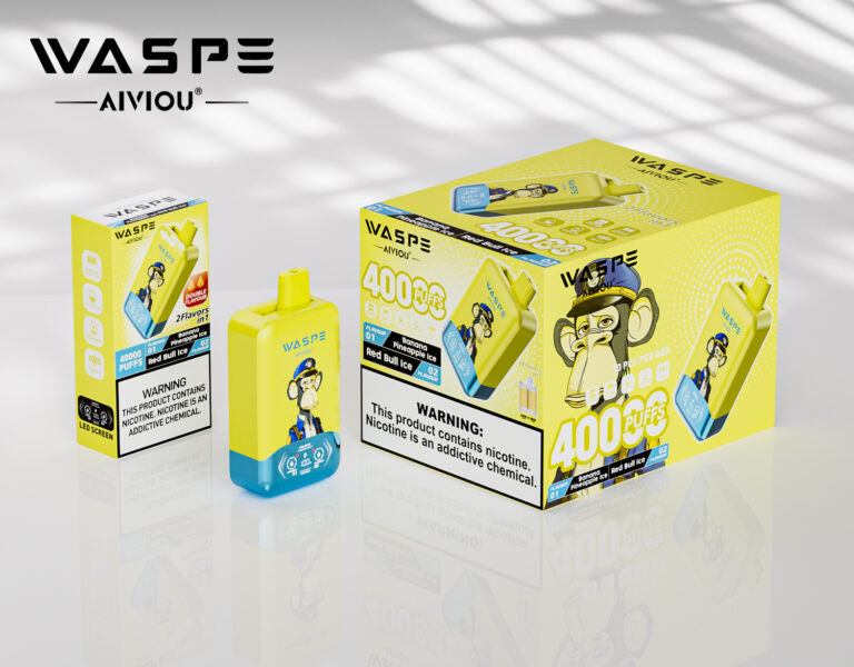 WASPE AIVIOU 40000 Banana Pineapple Ice/Red Bull Ice