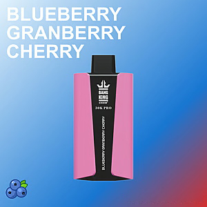 Bang King 30000 Pro Blueberry Cranberry Cherry