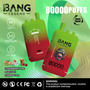 Bang Legend 80000 Strawberry Kiwi/Peach Ice/Cherry Cola