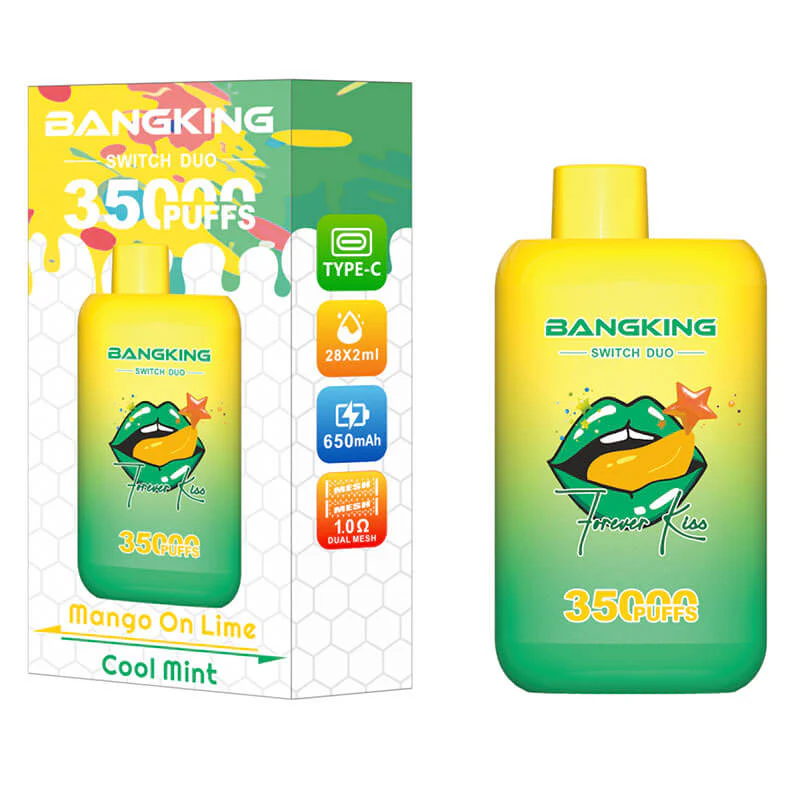Bang King 35000 Mango On Lime/Cool Mint
