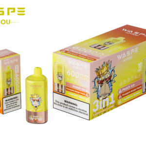 WASPE AIVIOU 60000 Peach Ice/Pineapple Mango Peach/Cranberry Lemon