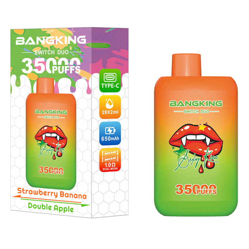Bang King 35000 Strawberry Banana/Double Apple
