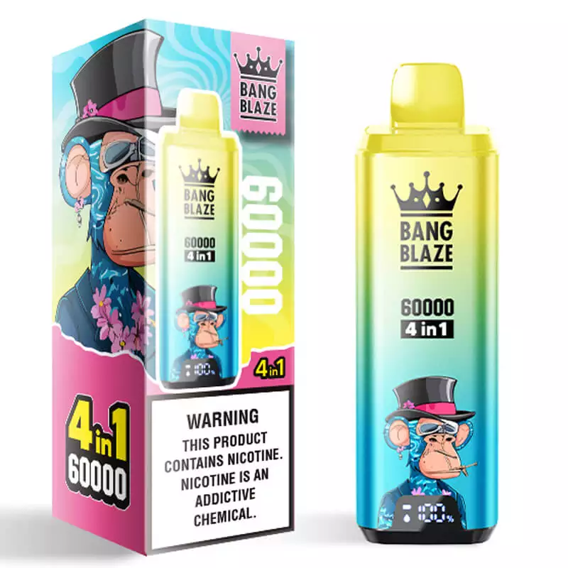 Bang Blaze 60000 Energy Drink/Blueberry Watermelon/Sour Apple Raspberry/Gummy Bear