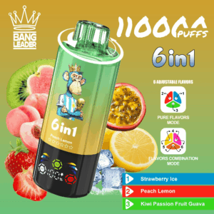 Bang Leader 110k Strawberry Ice/Peach Lemon/Kiwi Passion Fruit Guava