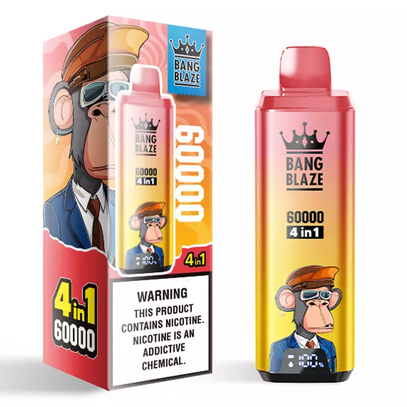 Bang Blaze 60000 Blueberry Ice/Peach Mango Watermelon/Passion Kiss/Melon Apple