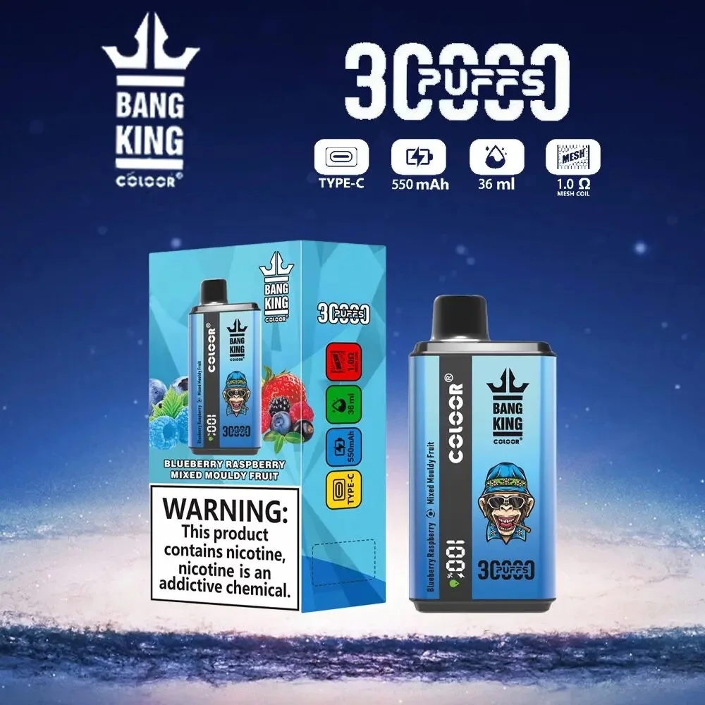 Bang King 30000 Blueberry Raspberry/Mixed Mouldy Fruit