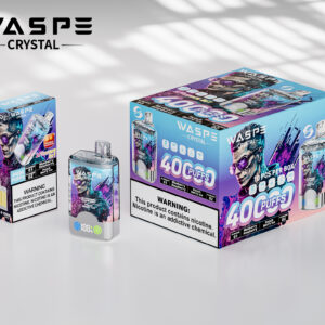 WASPE Crystal 40000 Blueberry Raspberry/Peach Berry Ice