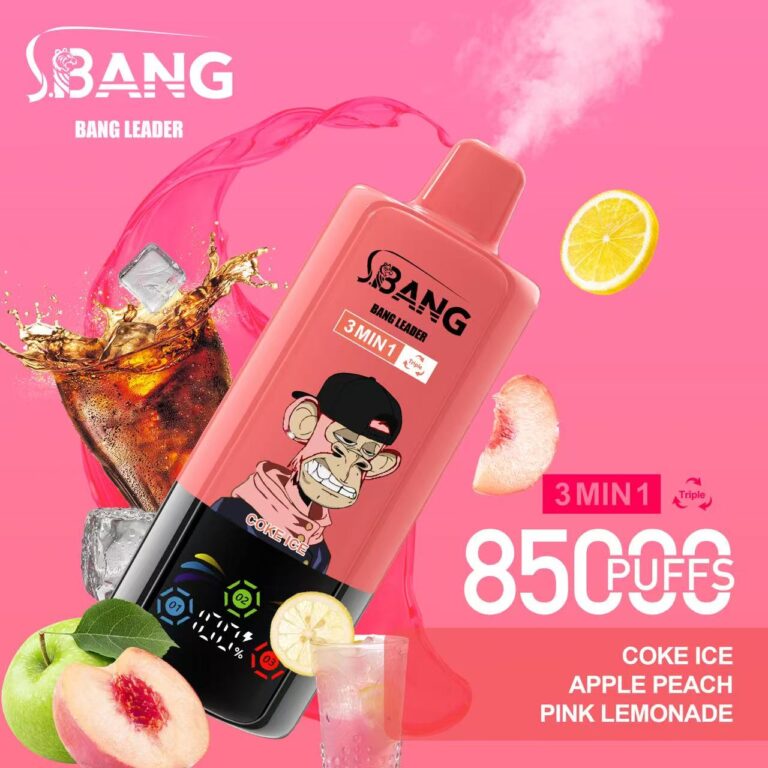 Bang Leader 85000 Coke Ice/Apple Peach/Pink Lemonade