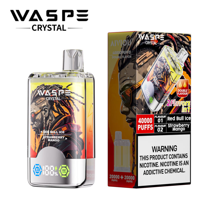 WASPE Crystal 40000 Red Bull Ice/Strawberry Mango