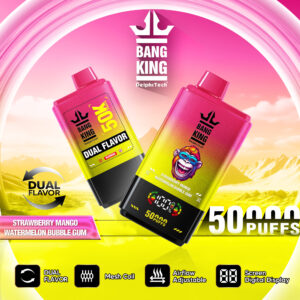 Bang King 50000 Strawberry Mango/Watermelon Bubble Gum