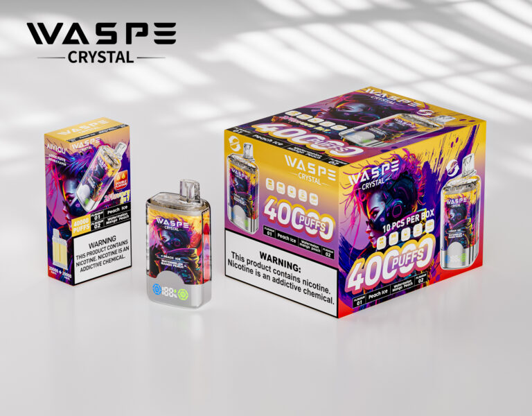 WASPE Crystal 40000 Peach Ice/Watermelon Mango Peach