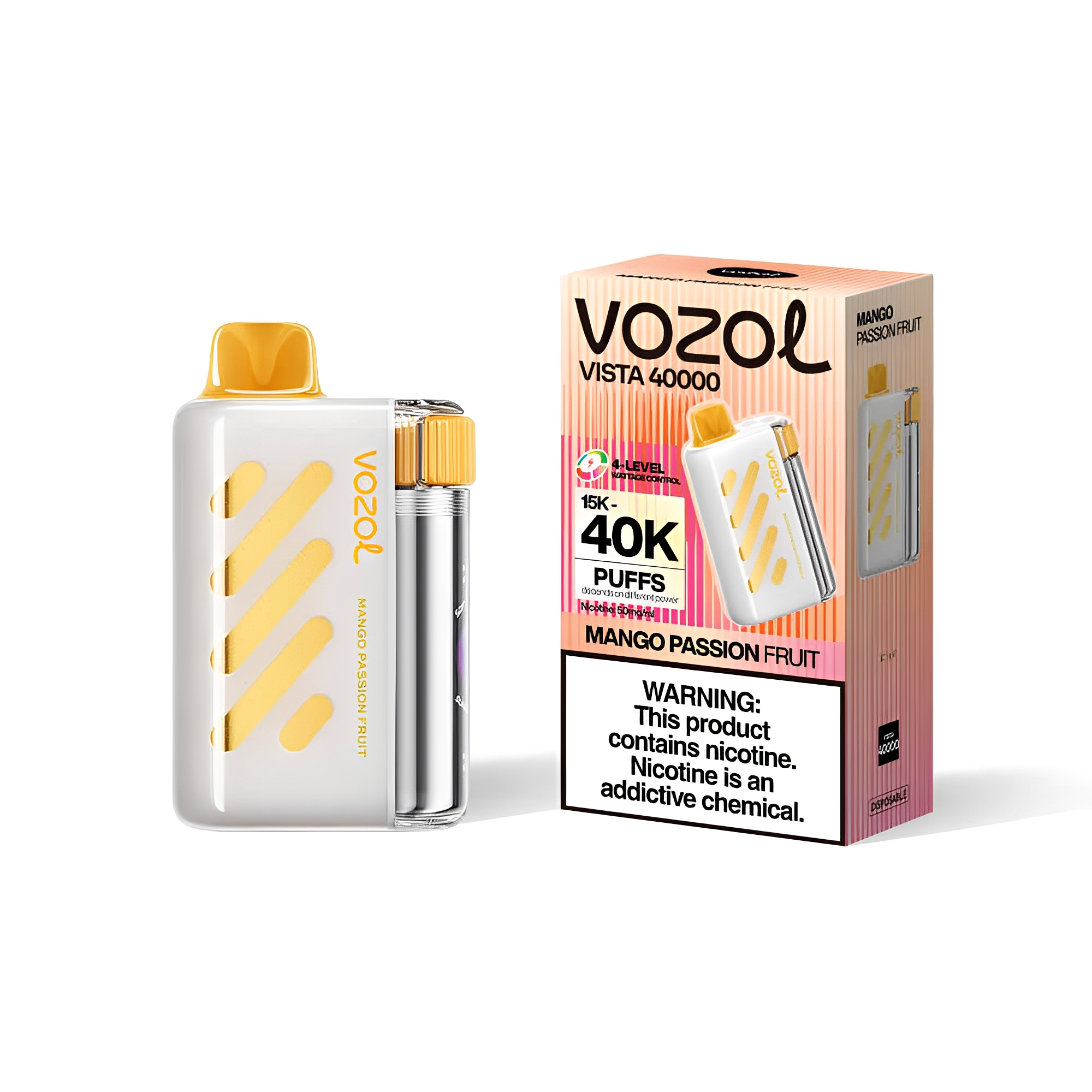 Vozol Vista 40000 Mango Passion Fruit – Bild 2