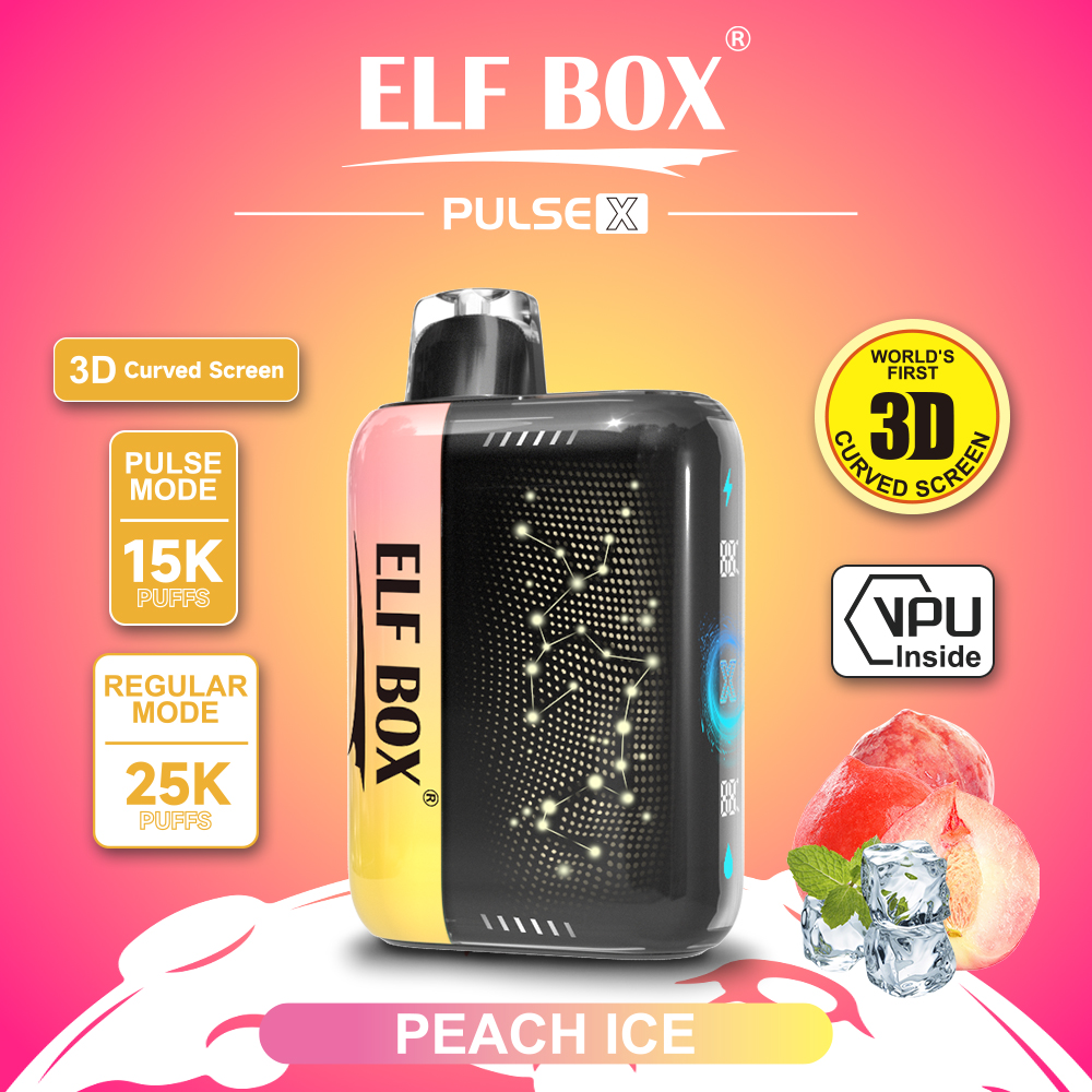 ELF BOX PULSE X 25000 Peach Ice