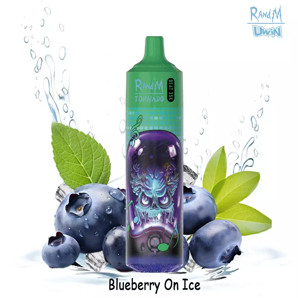 Uwin RandM Tornado Beat 35000 Blueberry On Ice