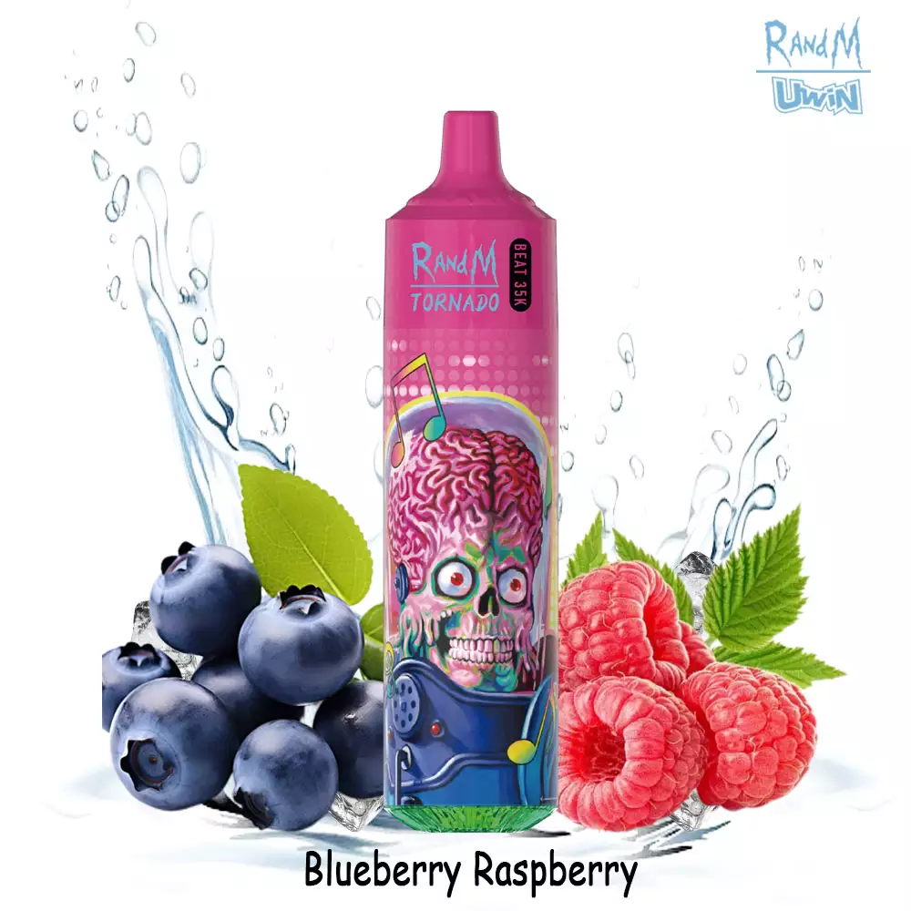 Uwin RandM Tornado Beat 35000 Blueberry Raspberry