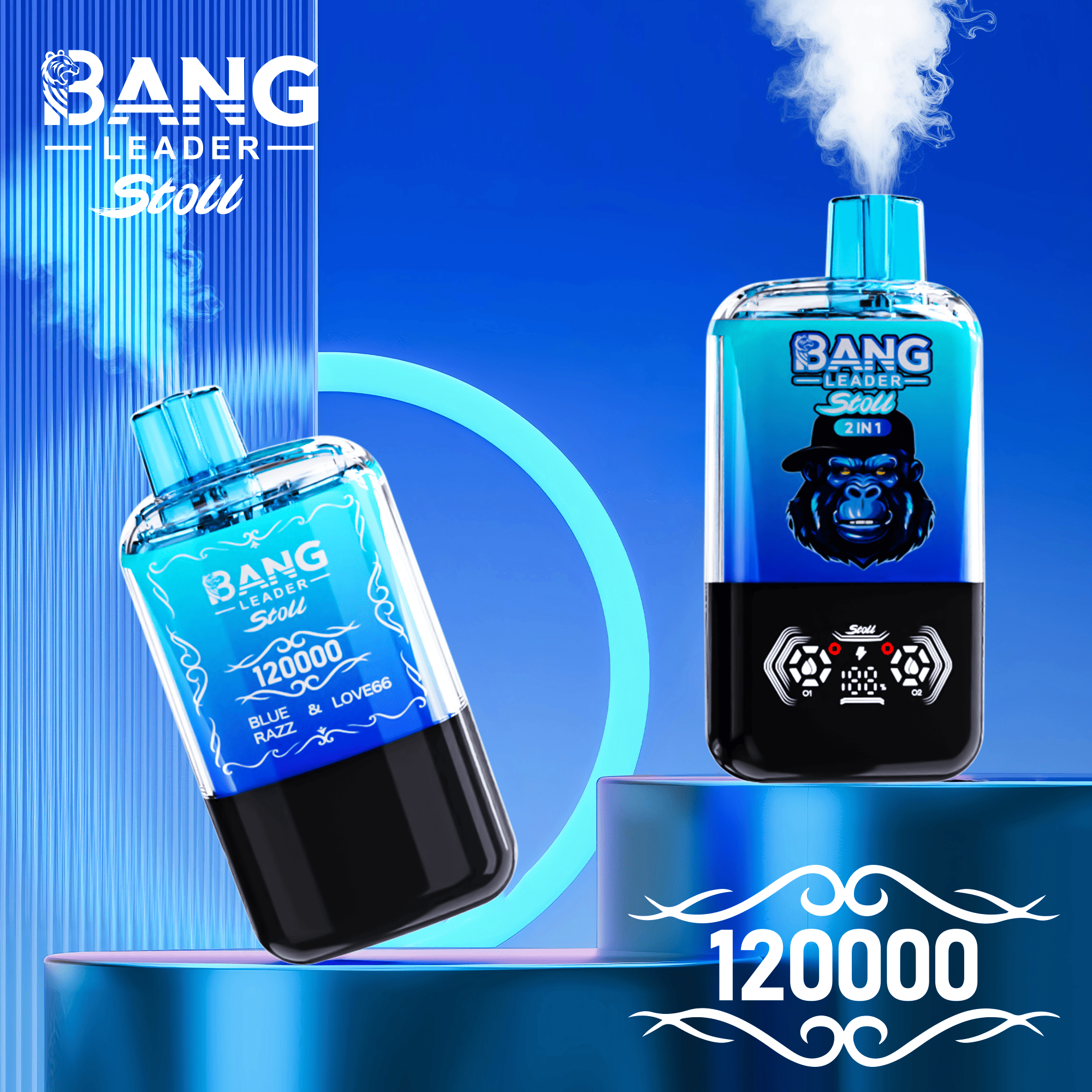 Bang Leader 120k Blueberry Ice/Black Currant