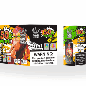 Bang Legend 150K Banana Ice/Strawberry Banana/Citric Acid Orange