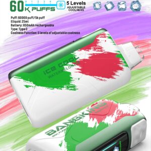 Bang King Ice Cool 60000 Watermelon Ice