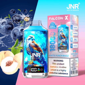 JNR Falcon X 18000 White Peach Razz