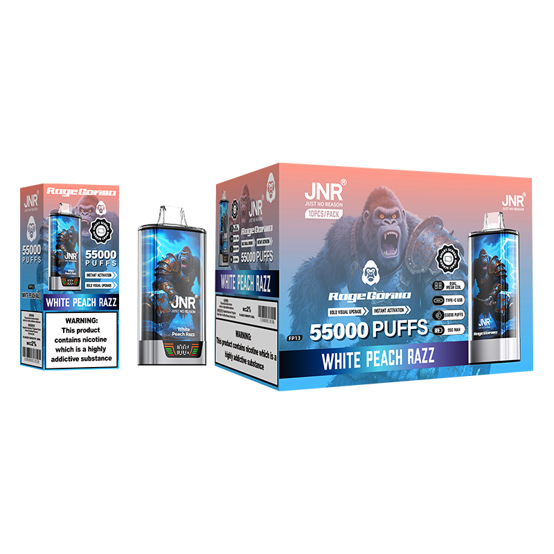 JNR Rage Gorilla 55000 White Peach Razz