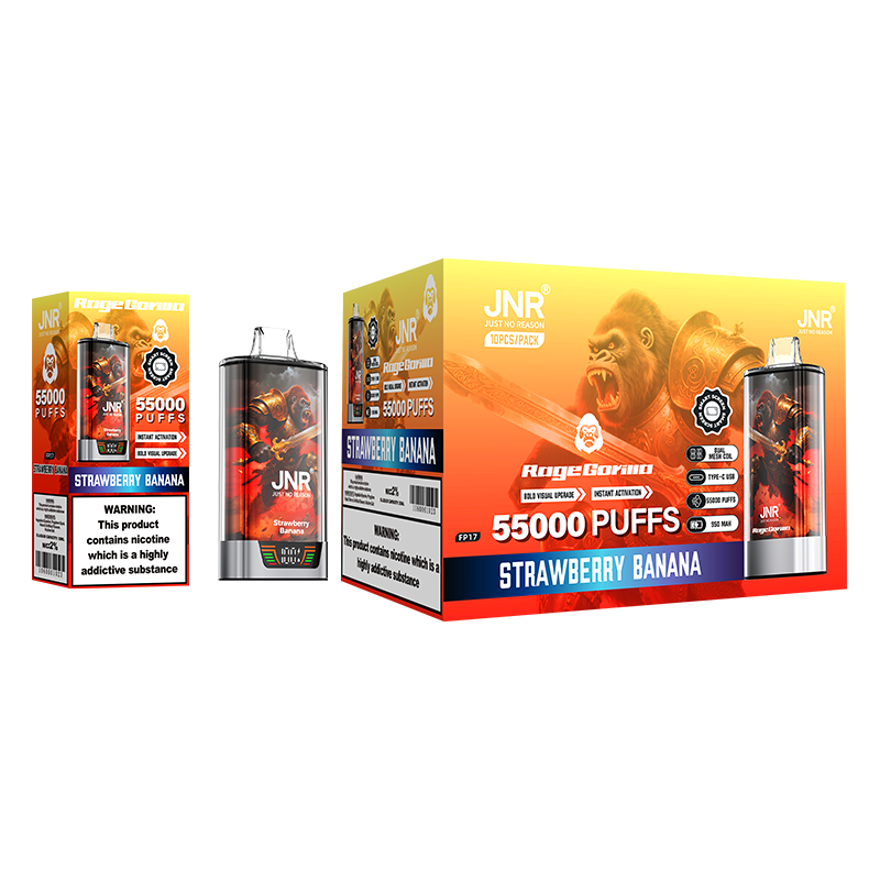 JNR Rage Gorilla 55000 Strawberry Banana