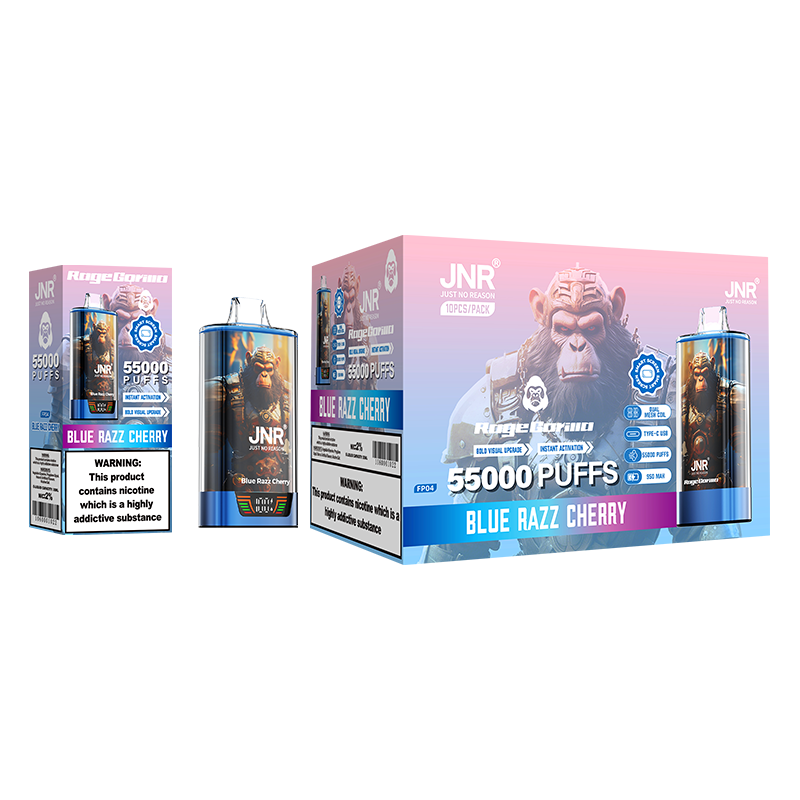 JNR Rage Gorilla 55000 Blue Razz Cherry