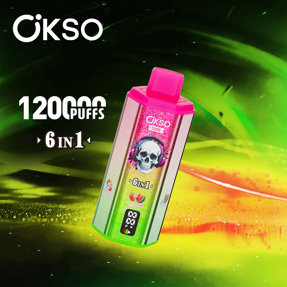 OKSO 6IN1 120K Strawberry Ice/Lush Ice/Mamba