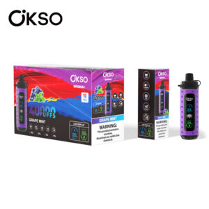 OKSO Shisha Max 40000 Grape Mint