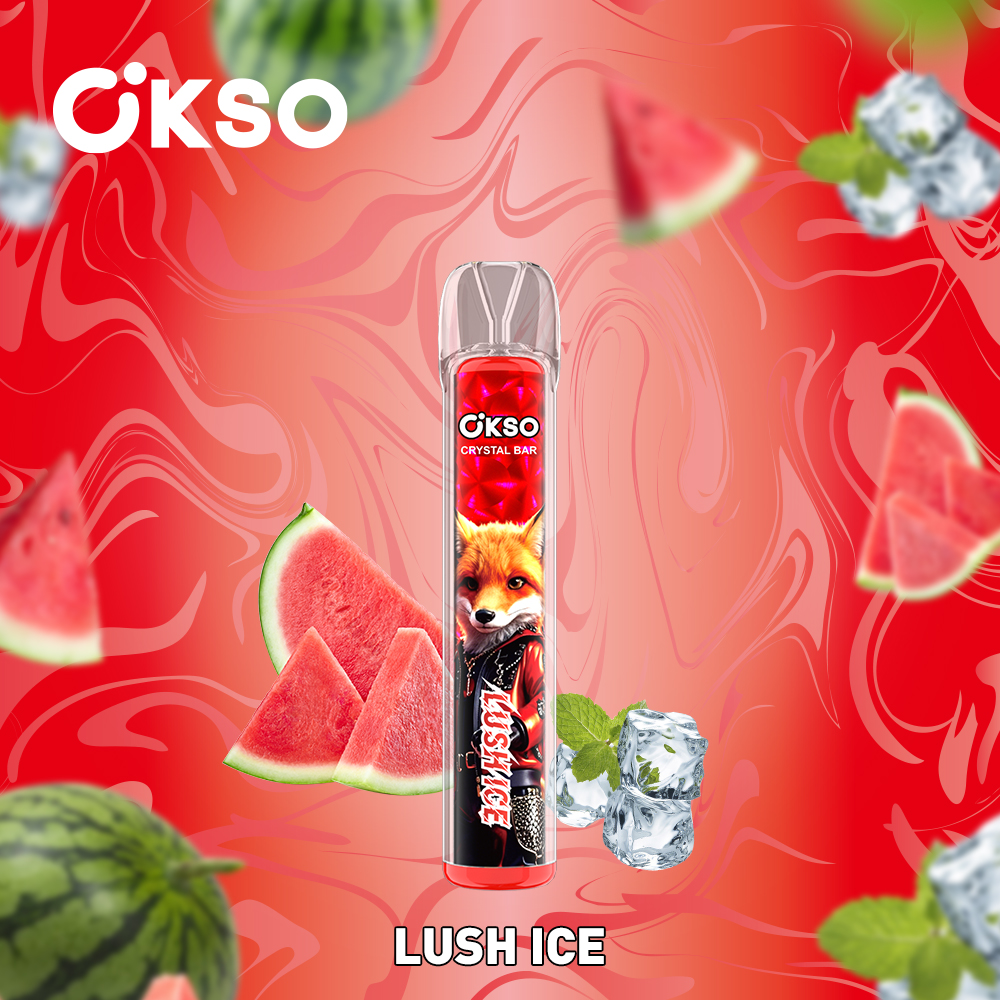 OKSO Crystal Bar 800 Watermelon Ice