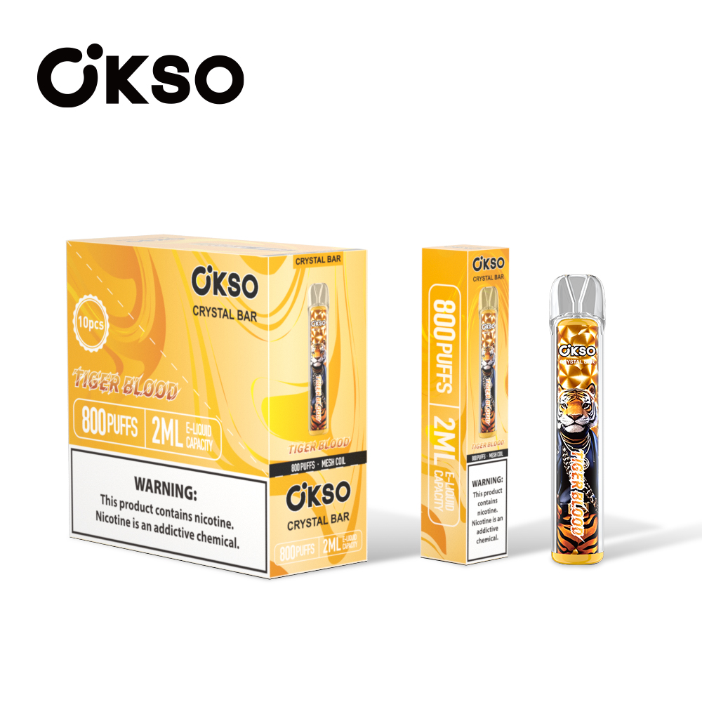 OKSO Crystal Bar 800 Tiger Blood