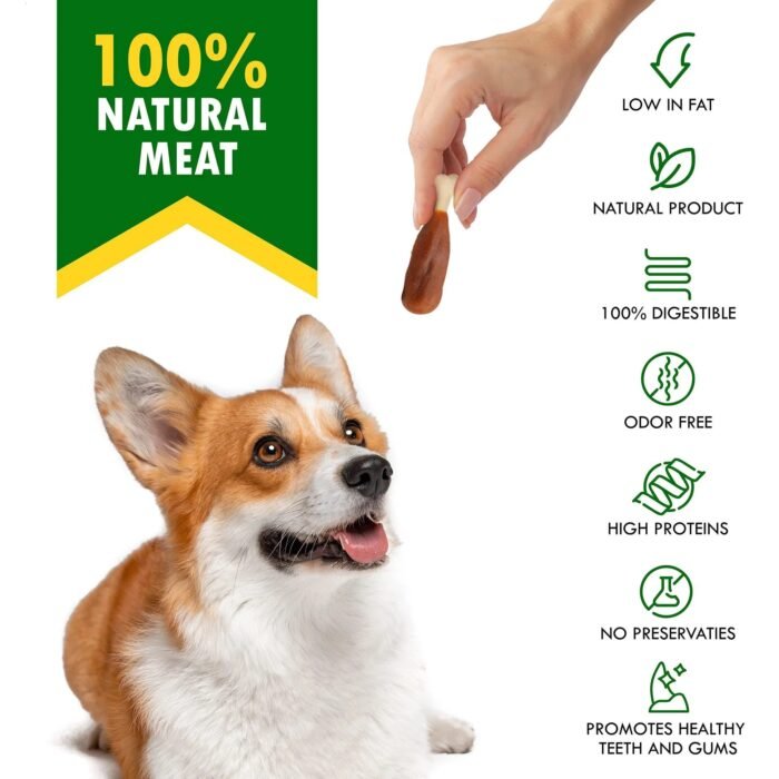 Chicken-Wrapped Calcium Bones for Dogs