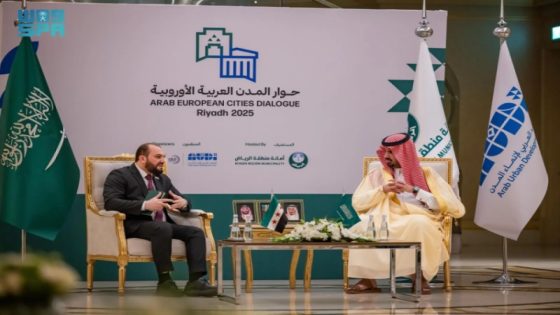 أمين الرياض يشارك في منتدى حوار مع عمداء مدن أوروبية وعربية
