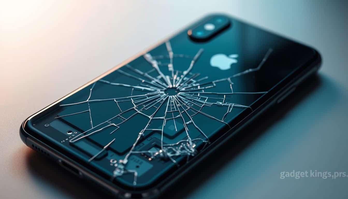 Is it bad to crack the back of your phone?