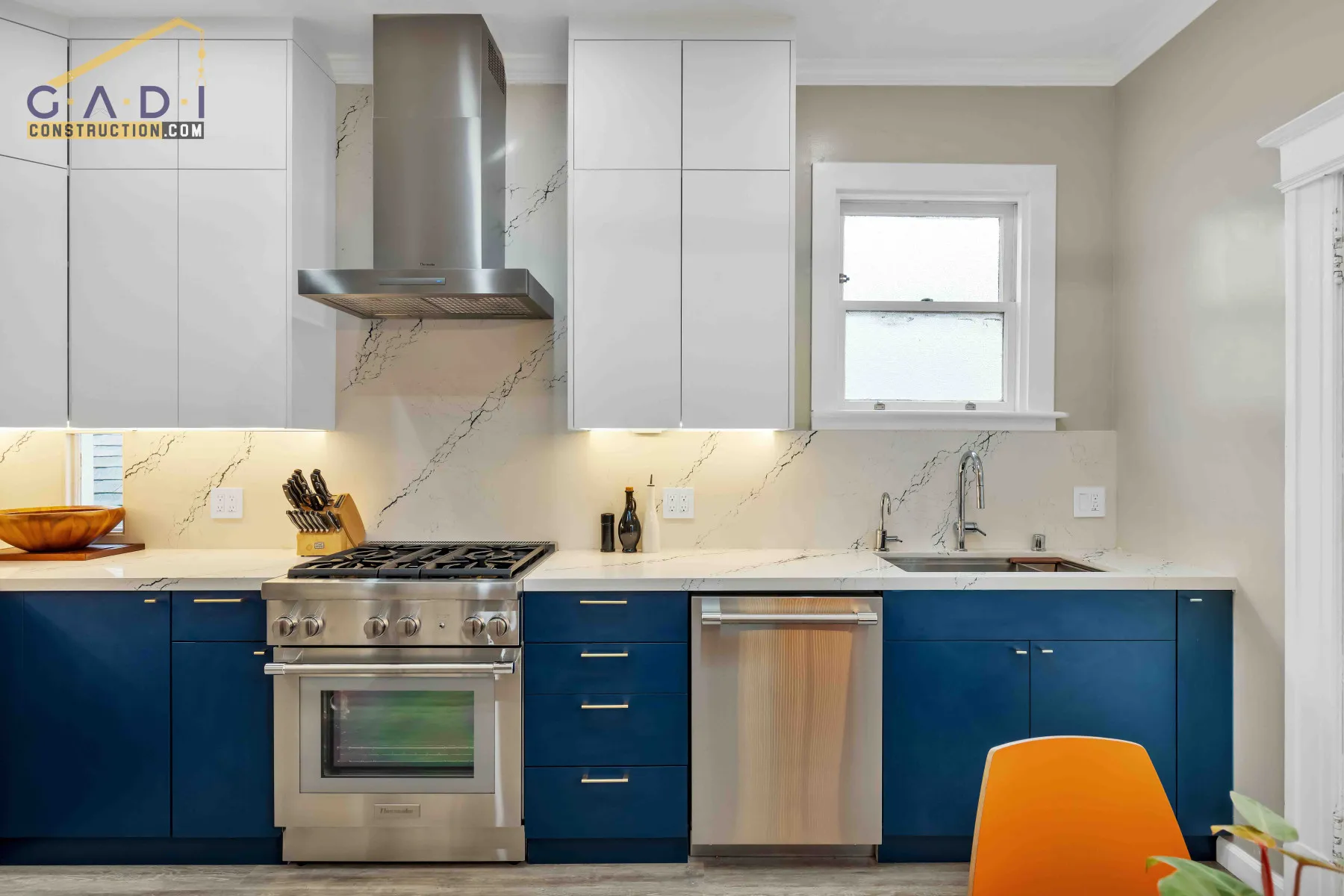 Kitchen and Bathroom