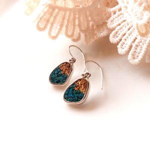 micro mosaic earrings