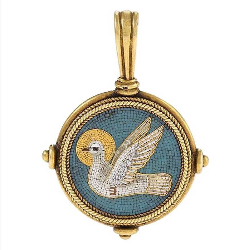 History of micro-mosaic jewelry
