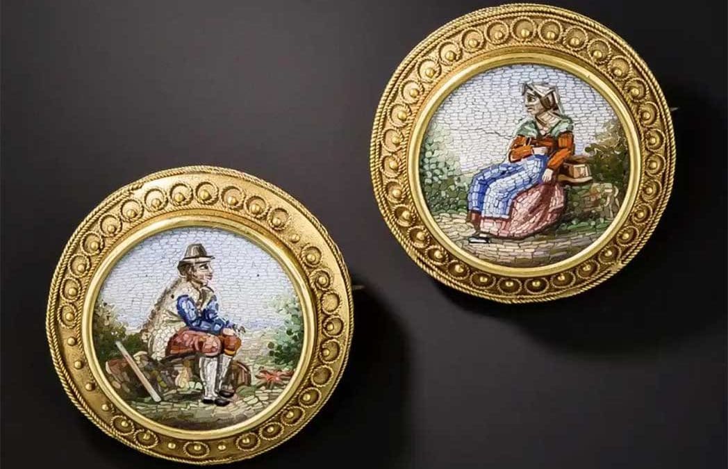 The Interesting  History of Micro-Mosaic Jewelry: A Timeless Craft