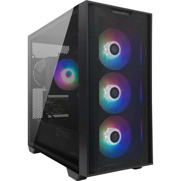 TIGO Powered by ASUS R5-5600 RTX 4060 Ti - 1TB 16GB WIFI Černá