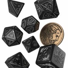 Sada kostek Zaklínač - The Witcher Dice Set Geralt - Silver Sword
