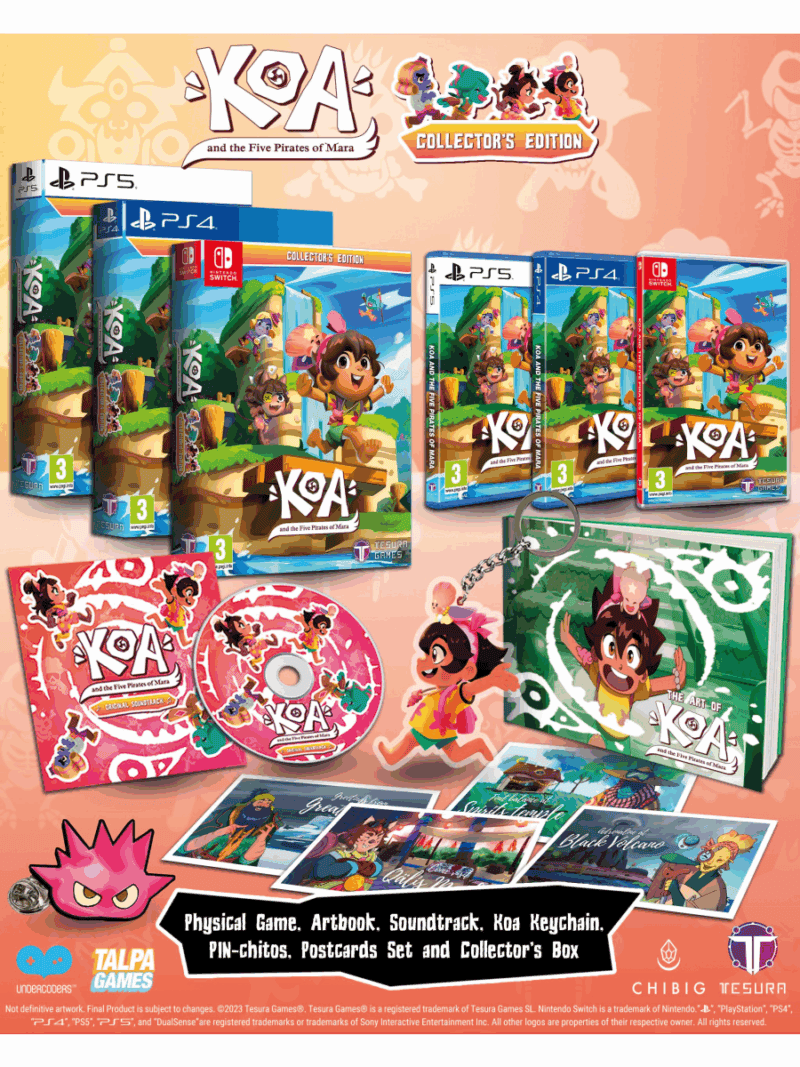 Koa and the Five Pirates of Mara - Collector's Edition (PS4)