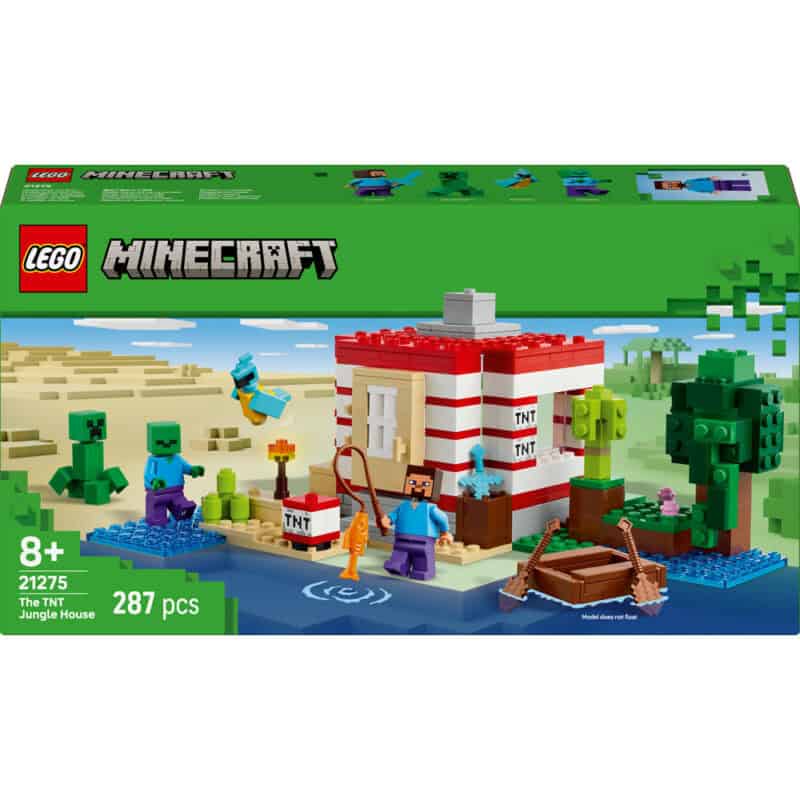 LEGO LEGO® Minecraft® TNT dům v džungli 21275