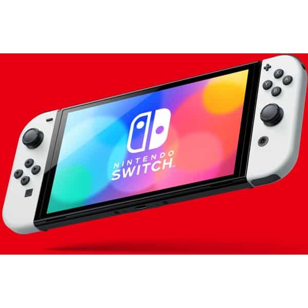 Nintendo Switch (OLED) Bílá - Image 2