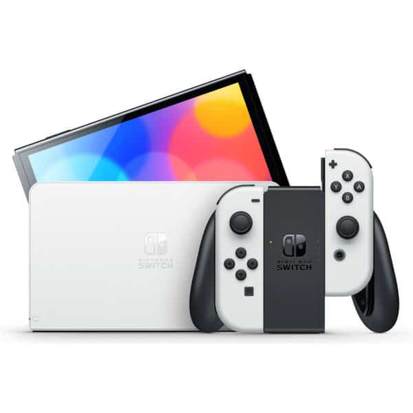 Nintendo Switch (OLED) Bílá - Image 3
