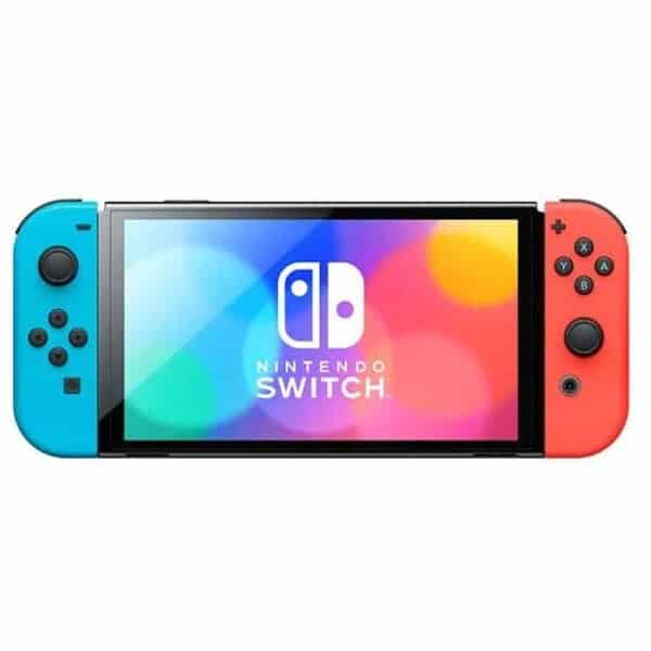 Nintendo Switch (OLED) Modrá/červená - Image 3